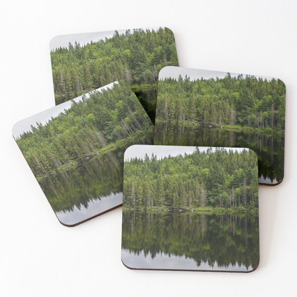 Item preview, Still Forest Lake Reflections - Charlevoix, Quebec, Canada designed and sold by Georgia Mizuleva.