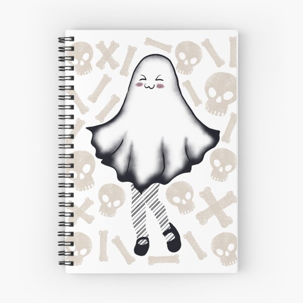 Item preview, Cute Skull Ghost 2 designed and sold by missmann.