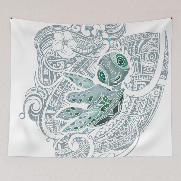 Item preview, Baby Honu Turtle Backstroke designed and sold by sunnthreads.