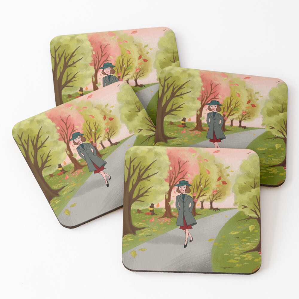 Item preview, Coasters (Set of 4) designed and sold by FromTheArchives.
