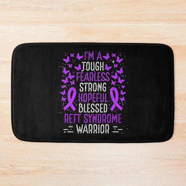 Item preview, Rett Syndrome Rett Syndrome Awareness Ribbon Warrior Survivor designed and sold by TerrellOneal.