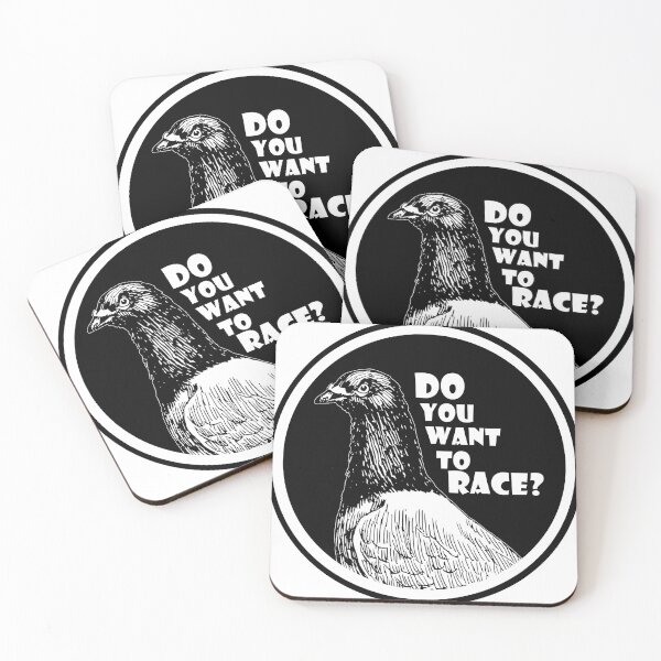 Item preview, Do you want to race Pigeons? designed and sold by QuirkyDesign101.