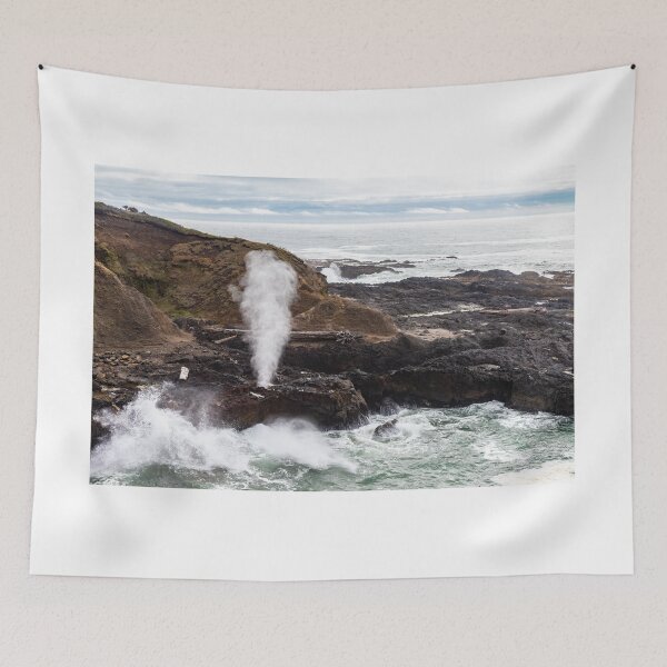 Item preview, Spouting horn on the Oregon coast designed and sold by Tootalled Photography .