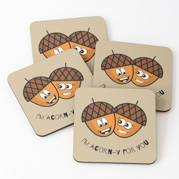Item preview, Im Acorny For You - Funny Pun designed and sold by LMoonDesigns.