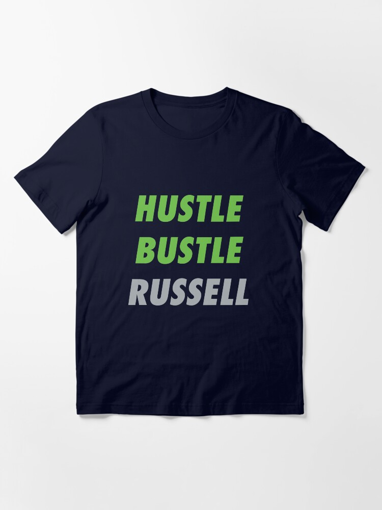 Hustle like russell t shirt hotsell