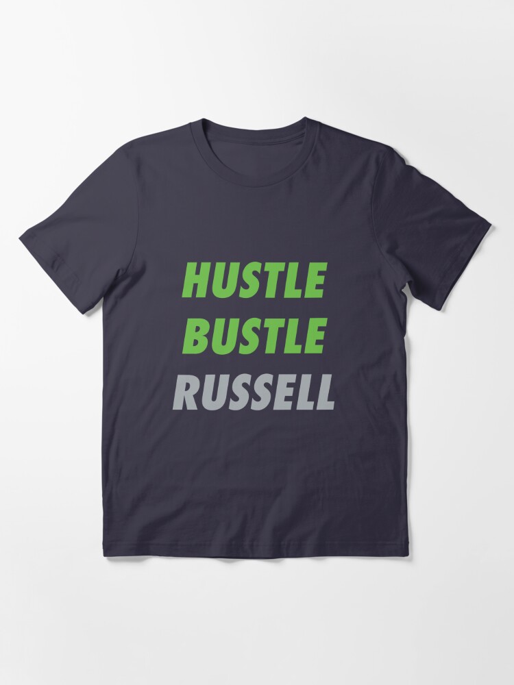 hustle like russell t shirt