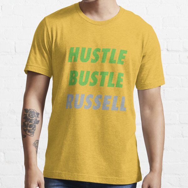 Hustle like russell t shirt hotsell