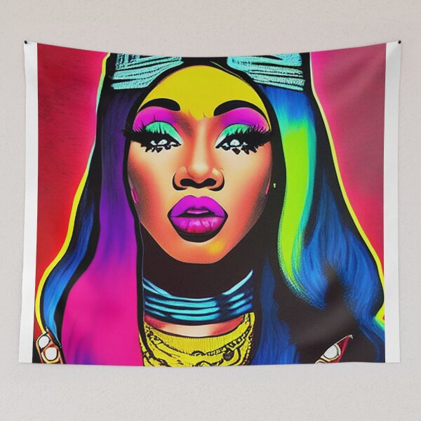 Item preview, Neon Rap Queen designed and sold by DeepSymbolism.
