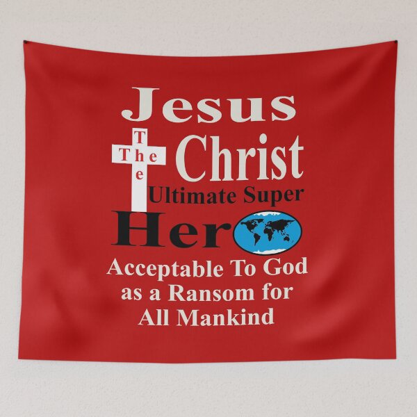 Item preview, Jesus The Christ Ultimate Super Hero designed and sold by Drewaw.