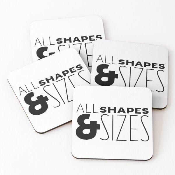 Item preview, All Shapes & Sizes designed and sold by NoSaysLion.