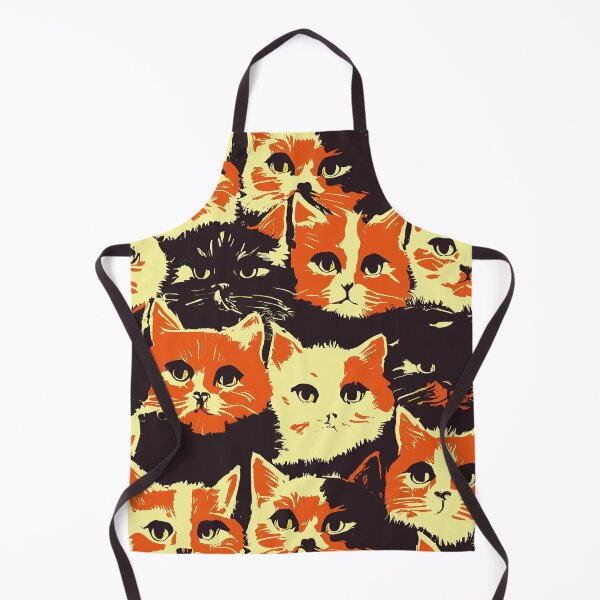 Item preview, Cat Print Pattern designed and sold by ThePurpleMelon.