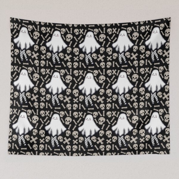 Item preview, Cute Skull Ghost 3 designed and sold by missmann.