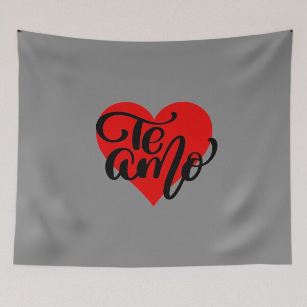Item preview, Te amo cute heart designed and sold by DeversDesigns.