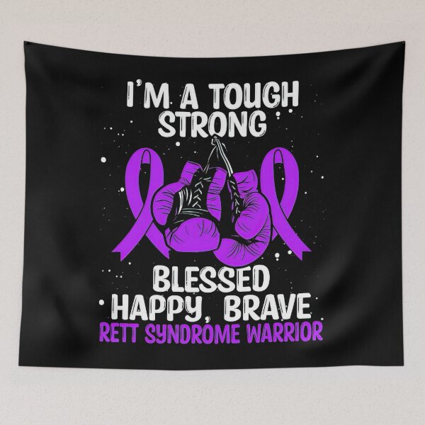 Item preview, Rett Syndrome Rett Syndrome Awareness Survivor Warrior designed and sold by TerrellOneal.