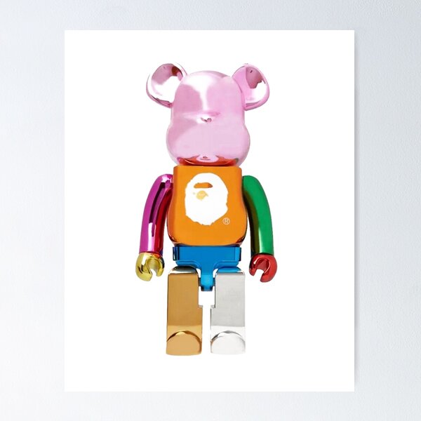  Bearbrick Poster Art Poster Decor Collection Canvas Art  Graphic Art (B1 Size) : Home & Kitchen