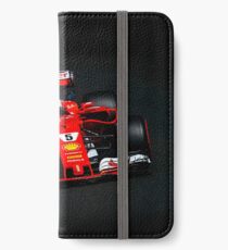 Sebastian Vettel - Ferrari iPhone Wallet/Case/Skin