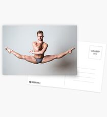Dancer in air Postcards