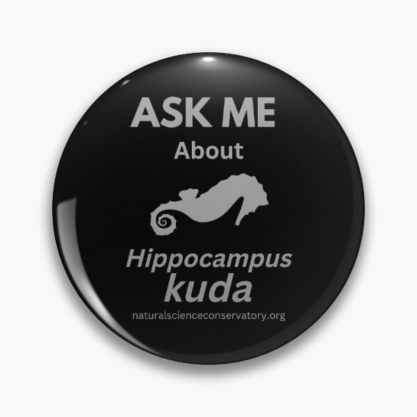 Item preview, Ask Me About Hippocampus kuda (Spotted Seahorse) designed and sold by Discovered.