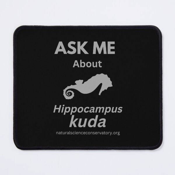 Item preview, Ask Me About Hippocampus kuda (Spotted Seahorse) designed and sold by Discovered.
