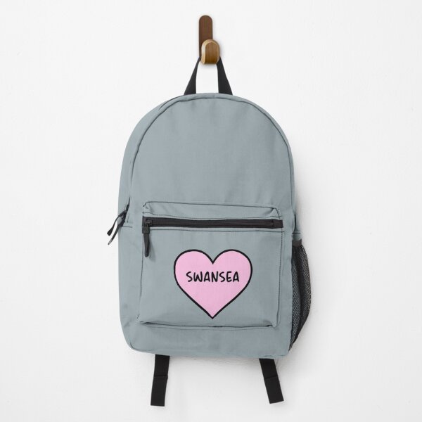 Item preview, I Love Swansea Cute Light Pink Heart Shape Swansea City Lover Valentine Gift   designed and sold by RDGersdesigns.