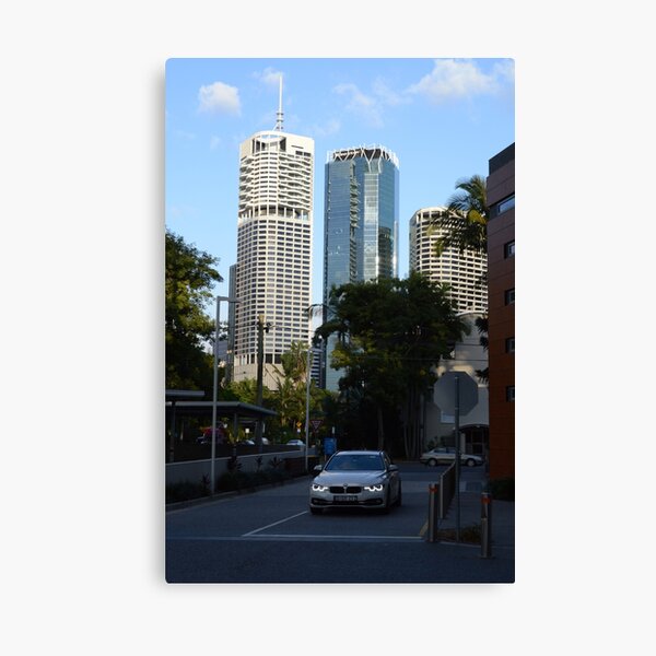 Brisbane cityscape from Kangaroo Point Canvas Print