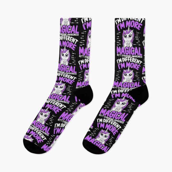 Item preview, Rett Syndrome Rett Syndrome Awareness Unicorn Purple Ribbon designed and sold by TerrellOneal.
