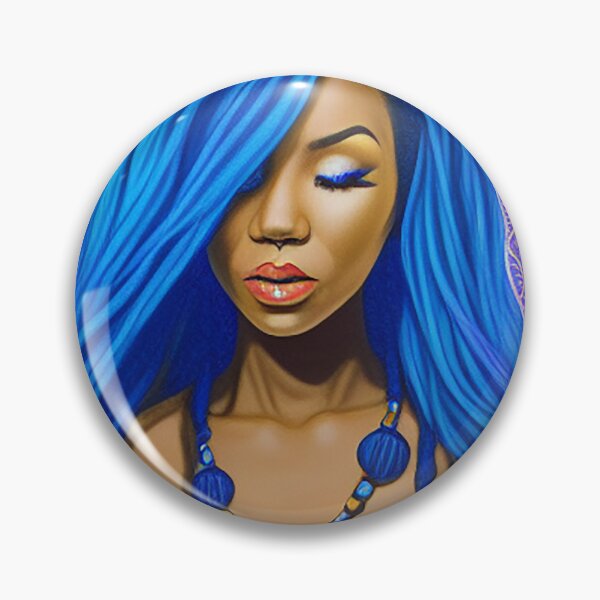Item preview, Blue Tresses Meditation designed and sold by DeepSymbolism.