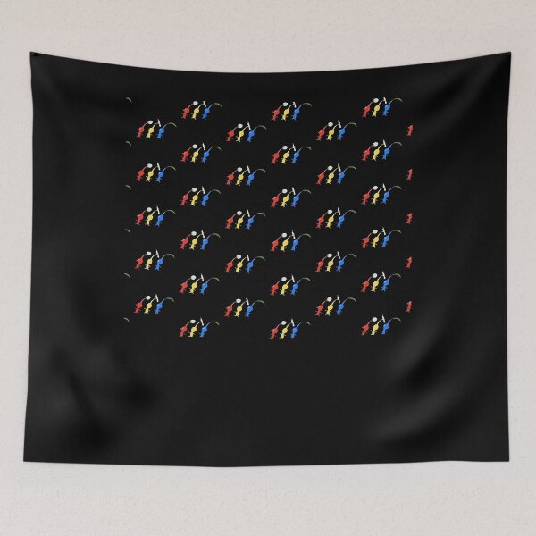 Item preview, Pikmin running throw blanket designed and sold by KennethHe.