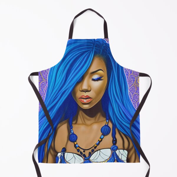 Item preview, Blue Tresses Meditation designed and sold by DeepSymbolism.