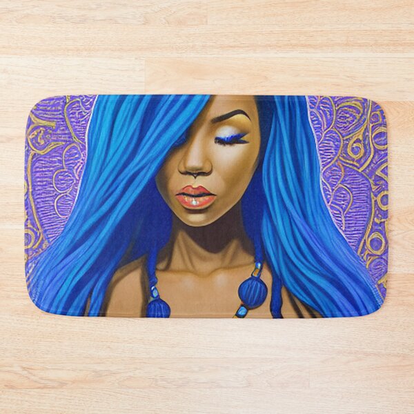 Item preview, Blue Tresses Meditation designed and sold by DeepSymbolism.