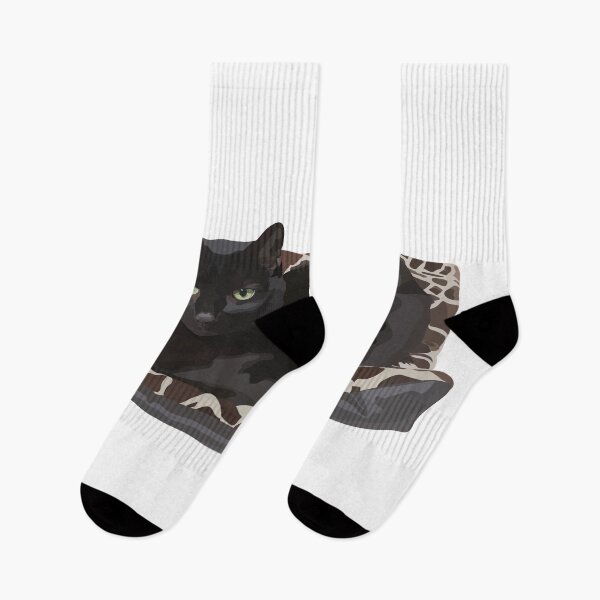Item preview, Cute black cat on mat designed and sold by MiaoMiaoYu.