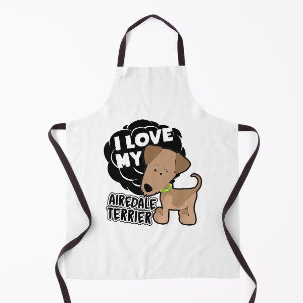 Item preview, I Love My Airedale Terrier designed and sold by UnknownArtistt.