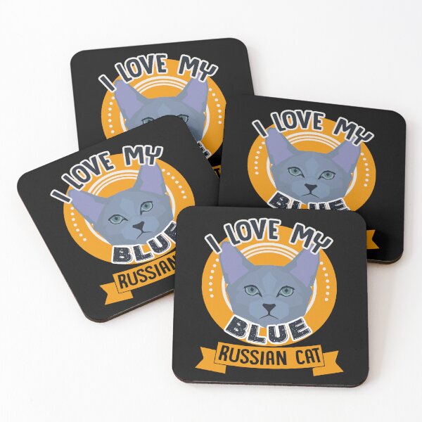 Item preview, I love my Blue Russian Cat designed and sold by UnknownArtistt.