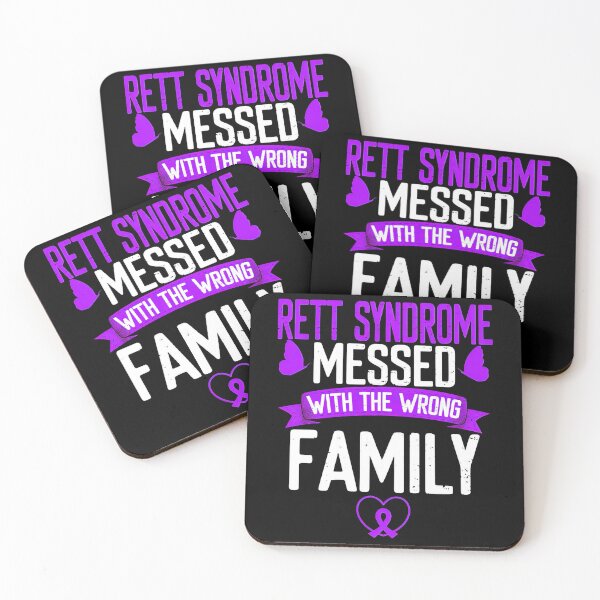 Item preview, Rett Syndrome Rett Syndrome family Purple Ribbon Awareness designed and sold by TerrellOneal.