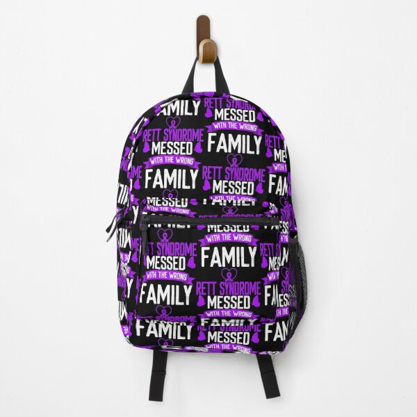 Item preview, Rett Syndrome Rett Syndrome family Purple Ribbon Awareness designed and sold by TerrellOneal.