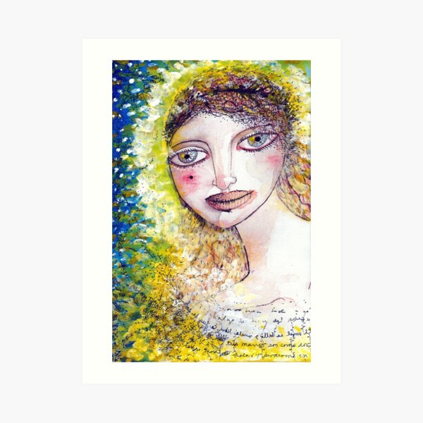 La Bella del Parque Art Print