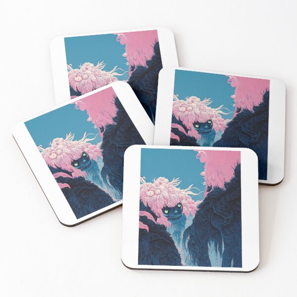Item preview, ornate yeti vibrant dark tones gift vintage lover   designed and sold by EmazysMalikyly.