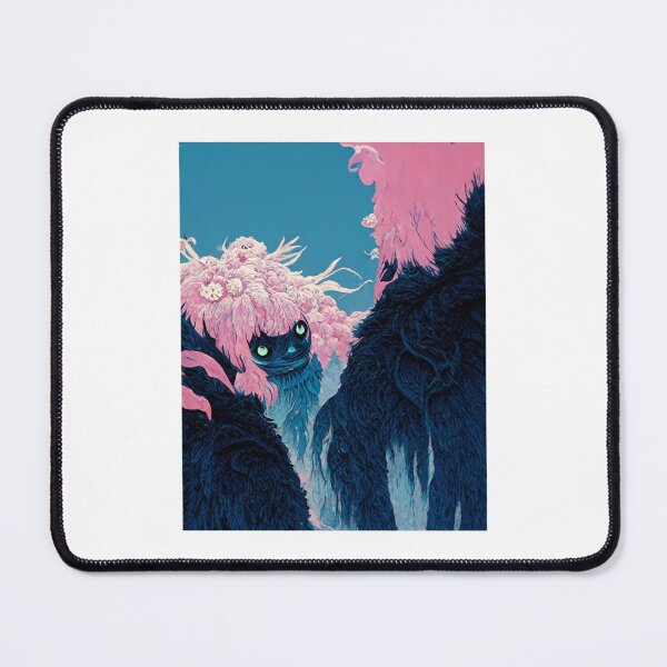 Item preview, ornate yeti vibrant dark tones gift vintage lover   designed and sold by EmazysMalikyly.