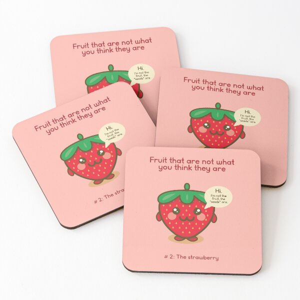 Item preview, Fruit That Are Not What You Think They Are: The Strawberry designed and sold by Venturesome Victrix.