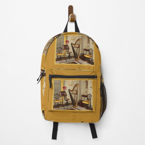 Item preview, Golden Harp in the Music Room designed and sold by SummerJade.