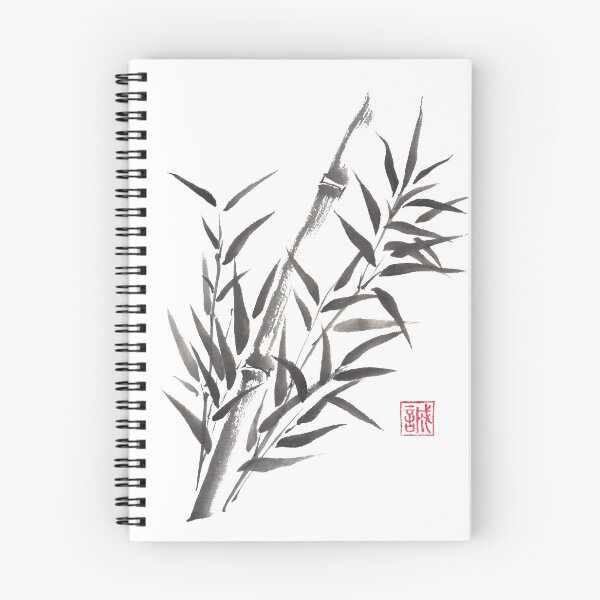 Item preview, No doubt bamboo sumi-e painting designed and sold by Maryna Sokolyan.