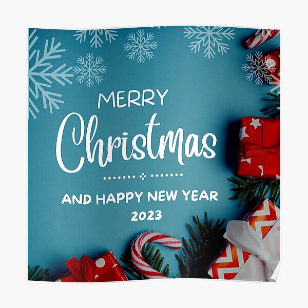 &ldquo;Merry Christmas aesthetic wallpaper&rdquo; Poster for Sale by SN-Creations