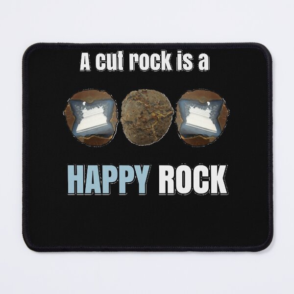 Item preview, A-Cut-Rock-Funny-Happy-Rock designed and sold by SusanTruesdell.