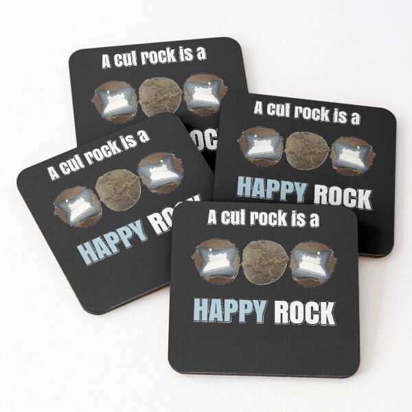 Item preview, A-Cut-Rock-Funny-Happy-Rock designed and sold by SusanTruesdell.