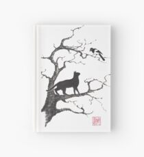 Dangerous conversations sumi-e painting Hardcover Journal