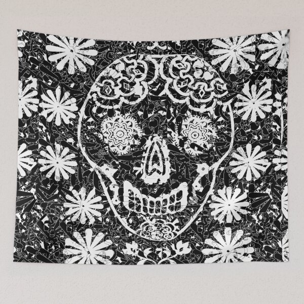 Item preview, Tribal Sugar Skull designed and sold by RoxanneG.