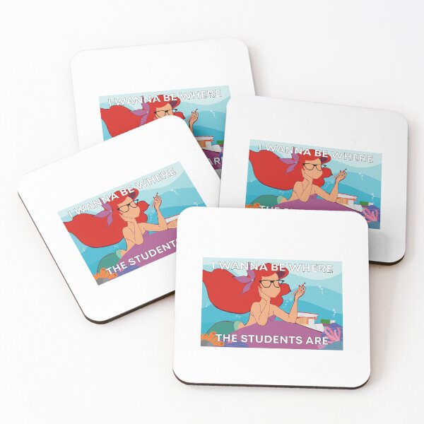 Item preview, I Wanna Be Where The Students Are Mermaid Life World Teacher Day Best Gift for Teacher Appreciation Funny Students School Classroom Teacher Life designed and sold by QuanJewelry.