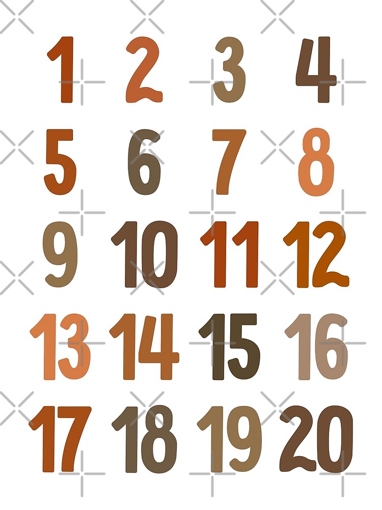 numbers-in-neutral-colors-for-kids-poster-for-sale-by-hwprintsco