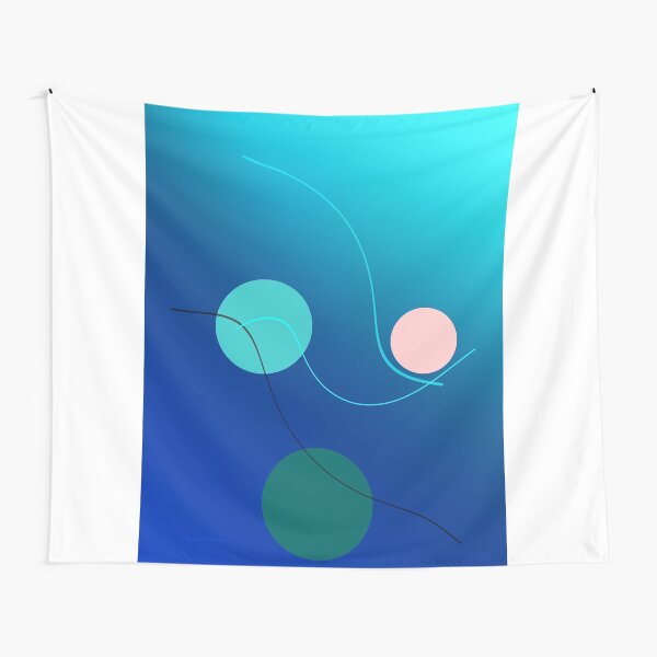 The 3 dots, power game 5 Tapestry