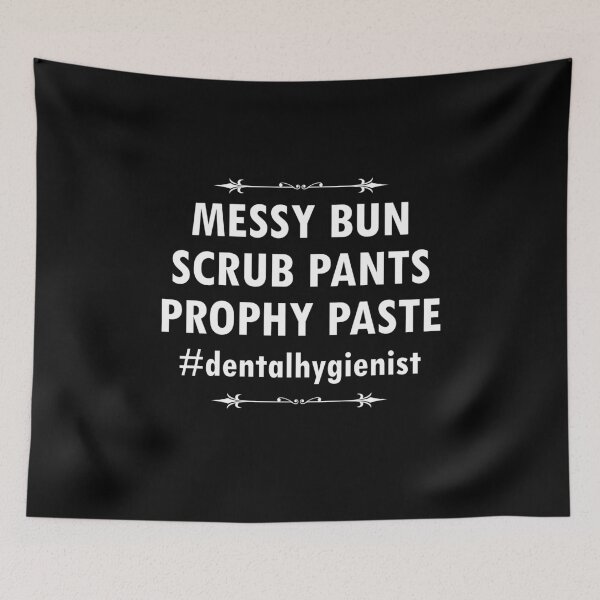 Item preview, MESSY BUN SCRUB PANTS PROPHY PASTE designed and sold by antipatic.